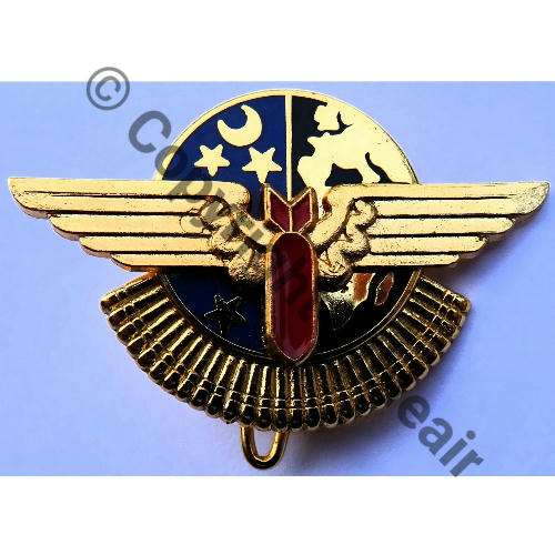 CAZ  1349.EMGFA & A1551NH 1988.93 BA.120 CAZAUX  DrNMV Griffes et butees Epis COULEURS INVERSEES Src.P.GOUT 